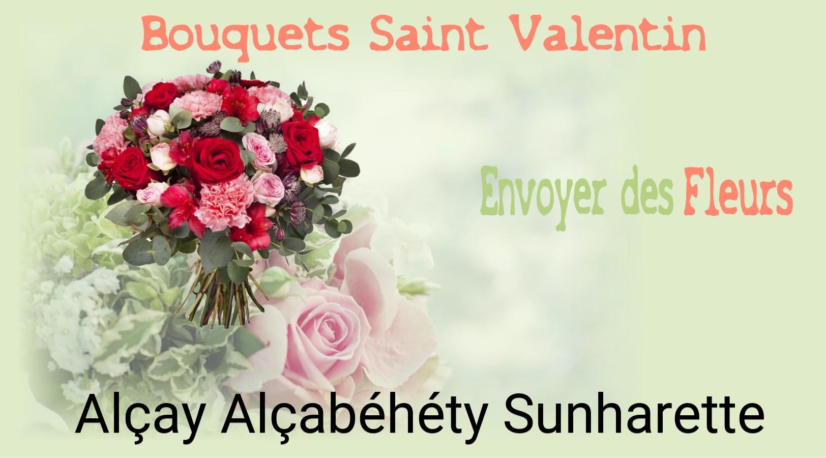 Roses de Saint-Valentin livrées à Alçay-Alçabéhéty-Sunharette